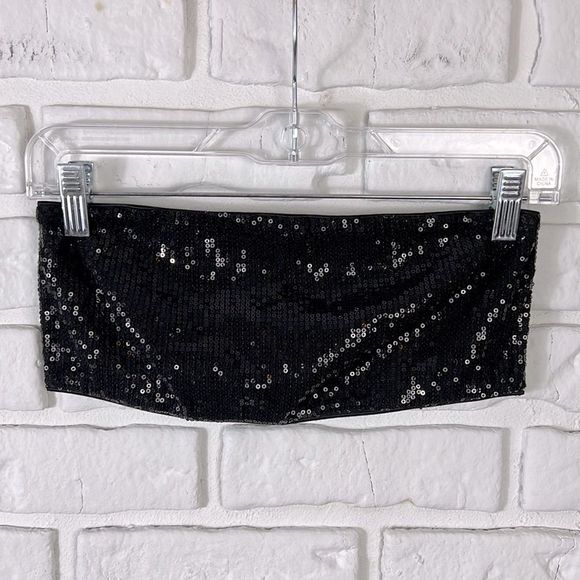 Express Other - NWT Express sequin bandeau bralette size large